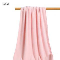 GGT 日本浴巾男士洗澡吸水速干大浴巾毛巾成人不掉毛女樱若色80*160cm