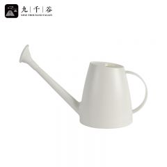 九千谷浇花水壶浇花 1.8L洒水壶塑料淋水壶养花浇水器浇花洒壶白色9295