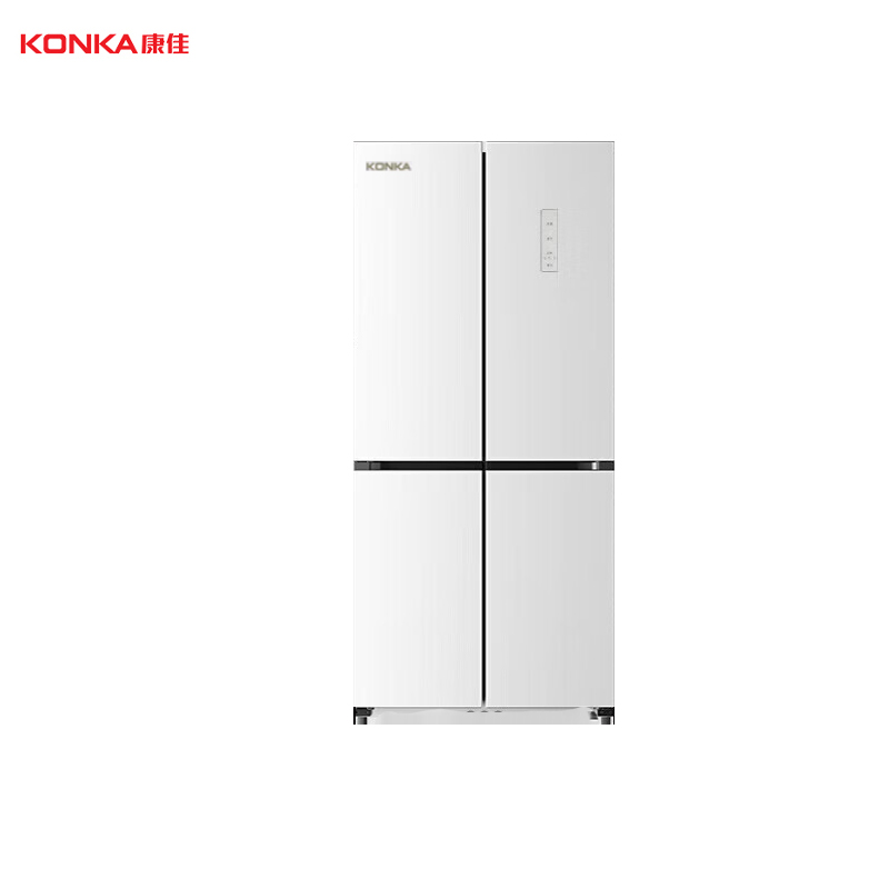康佳（KONKA） BCD-446WP4CJSM-A十字对开门冰箱446升超大容量风冷无霜十五天生态原鲜