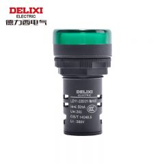 德力西电气 指示灯 LD11-22B AC.DC 220V 绿色