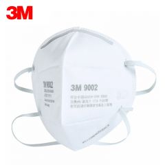 3M 防尘口罩 防尘防颗粒物防护口罩头带折叠式 9002