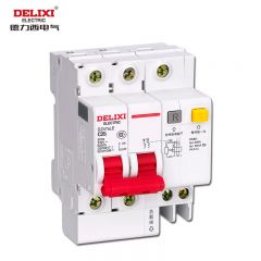 德力西电气 微型漏电保护断路器 空气开关 DZ47sLE 2P C型25A 100mA DZ47SLEN2C25R100