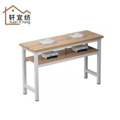 轩宜纺 学习桌培训桌长条桌 1200*740*400mm/张