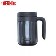 膳魔师（THERMOS） TCMN-600保温杯不锈钢泡茶咖啡杯商务办公把手杯子 蓝色(BL)