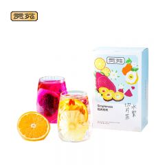 贡苑 水果切片茶250g 香橙雪梨干片泡水喝的花果茶鲜果茶包冷泡水茶包