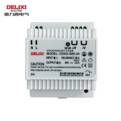 德力西电气 导轨式开关电源 导轨式安装 CDKG-S-60W/24V