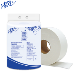 清风  卷纸商务大盘纸240米12卷酒店公司专用厕所卫生纸整箱