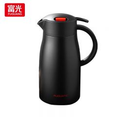 富光（FUGUANG） WFZ6042-2500保温瓶316不锈钢大容量家用保温壶家居热水瓶保温水壶 黑色 2.5L