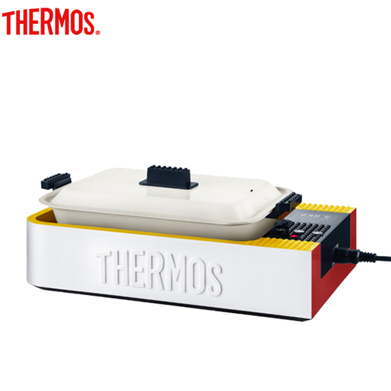 膳魔师（THERMOS） 多功能锅料理锅家用烤肉锅电热火锅煎烤涮一体锅 EHA-5421E