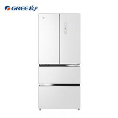 格力（GREE） 晶弘BCD-466WPFG/柳桦白冰箱466升法式多门-38℃超冻锁鲜全空间除菌净味变频一级能效