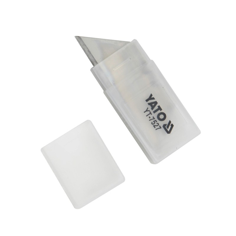 易尔拓（YATO） 重型折叠美工刀快递开箱割刀工具壁纸电工电缆扒剥皮刀刀片10件套 YT-7527