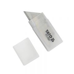 易尔拓（YATO） 重型折叠美工刀快递开箱割刀工具壁纸电工电缆扒剥皮刀刀片10件套 YT-7527