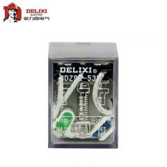 德力西电气（DELIXI ELECTRIC） 小型继电器；CDZ9L-53P （带灯）DC12V