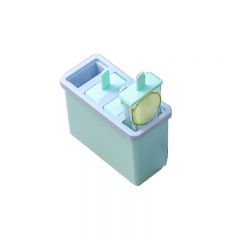 拜格（BAYCO）方形冰棍盒四格装 绿色小号 BX4071/个