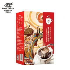 野鼬咖啡 猫屎咖啡黄金曼特宁咖啡手冲黑咖啡粉10g*7包