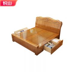 悦山 6683#双抽高箱款 榉木色1.8米