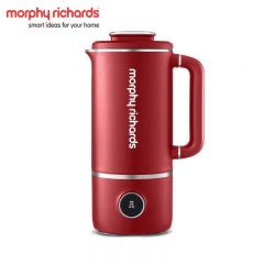 摩飞（Morphyrichards） 豆浆机 家用破壁机 全自动清洗免过滤 低音降噪 多功能菜单可预约 600ml MR8200 红色