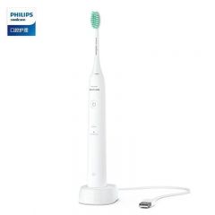飞利浦（PHILIPS）HX2431/02电动牙刷S1 成人2种模式洁齿护龈净力刷白色HX2431/02