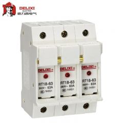 德力西电气（DELIXI ELECTRIC） 圆筒形帽熔断器 底座RT18-32X 座