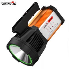 Warsun H3009手电筒强光充电超亮应急户外家用耐用LED多功能手提探照灯
