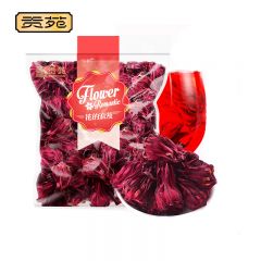 贡苑 大朵大分量洛神花茶160g 优选干玫瑰茄菊花草茶叶酸梅汤女神茶