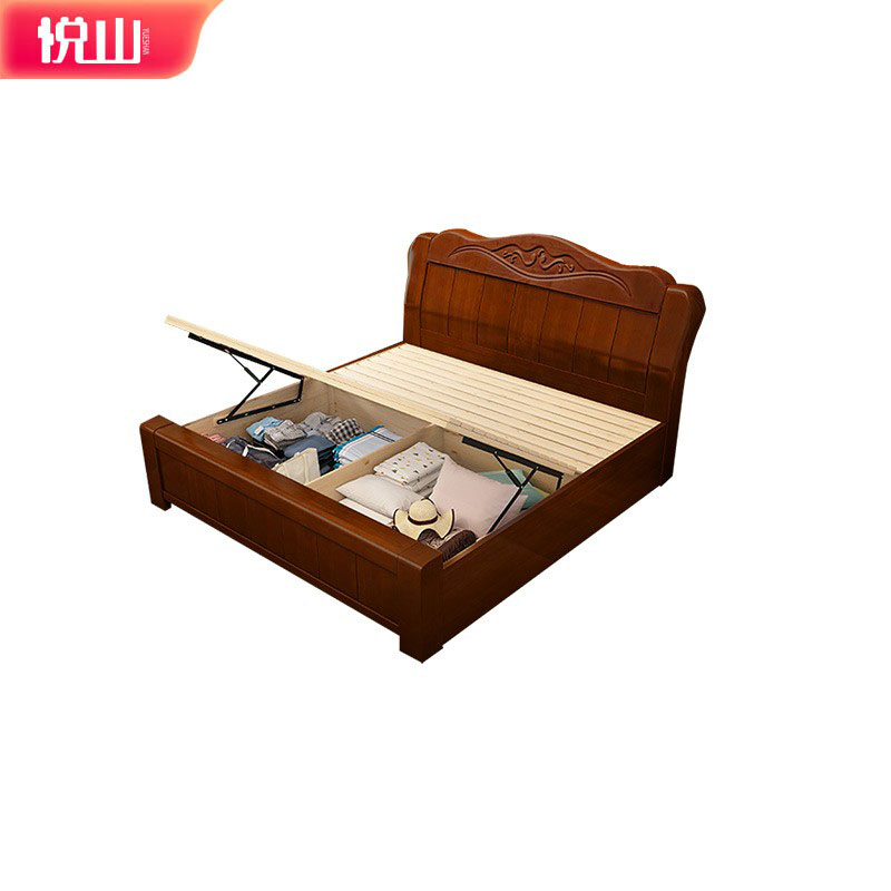 悦山 6681#气动高箱款 胡桃色1.5米