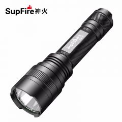 神火（SupFire）强光手电筒充电超亮远射LED应急灯 【4000毫安 3.5小时续航】C8-H