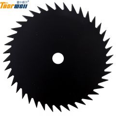 道什威尔（TOSRWELL）40齿锰钢割草机刀片圆锯片合金锰钢锋利加厚割灌机通用锯盘
