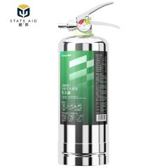 援邦低温不锈钢水基灭火器3L 加厚瓶体车用商用大货车用消防器材 MSWZ/3BDW