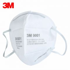 3M 9001 KN90防尘口 罩耳带折叠式