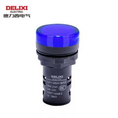 德力西电气 指示灯LAY5s-ZS AC 220V 蓝（指示灯）