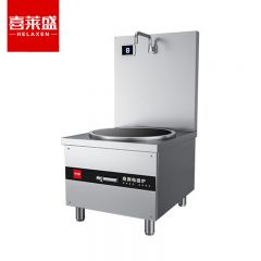 喜莱盛（XLS） XLS-XCL12DPG 商用电磁灶大功率电磁炉学校酒店食堂凹面厨房大锅灶12KW单头平头炉加厚工程款
