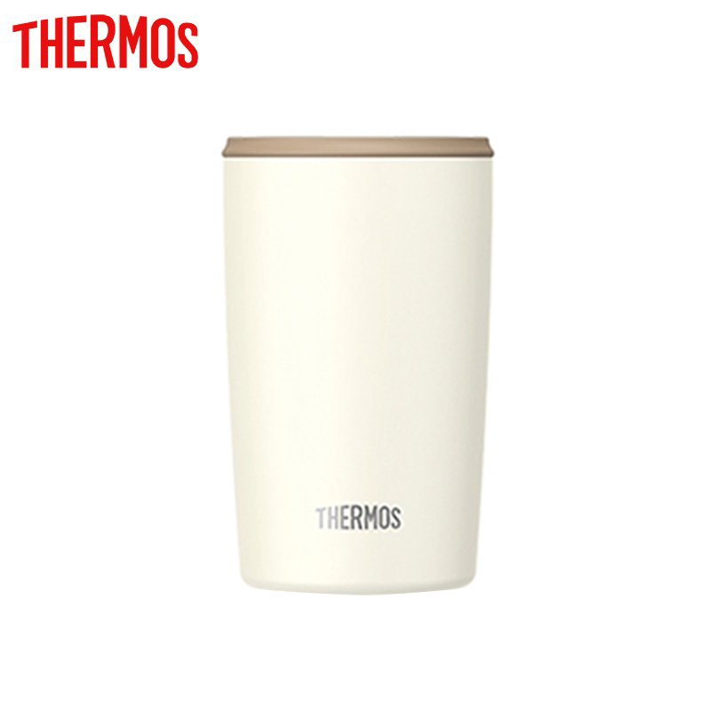 膳魔师（THERMOS） TCDP-400 WH保温杯415毫升咖啡杯男女士情侣学生简约便携水杯子