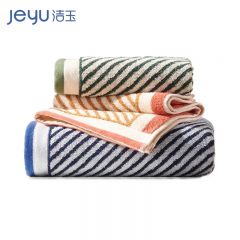 洁玉 J4029F纯棉毛巾米雅毛巾颜色随机发34*74cm 100g