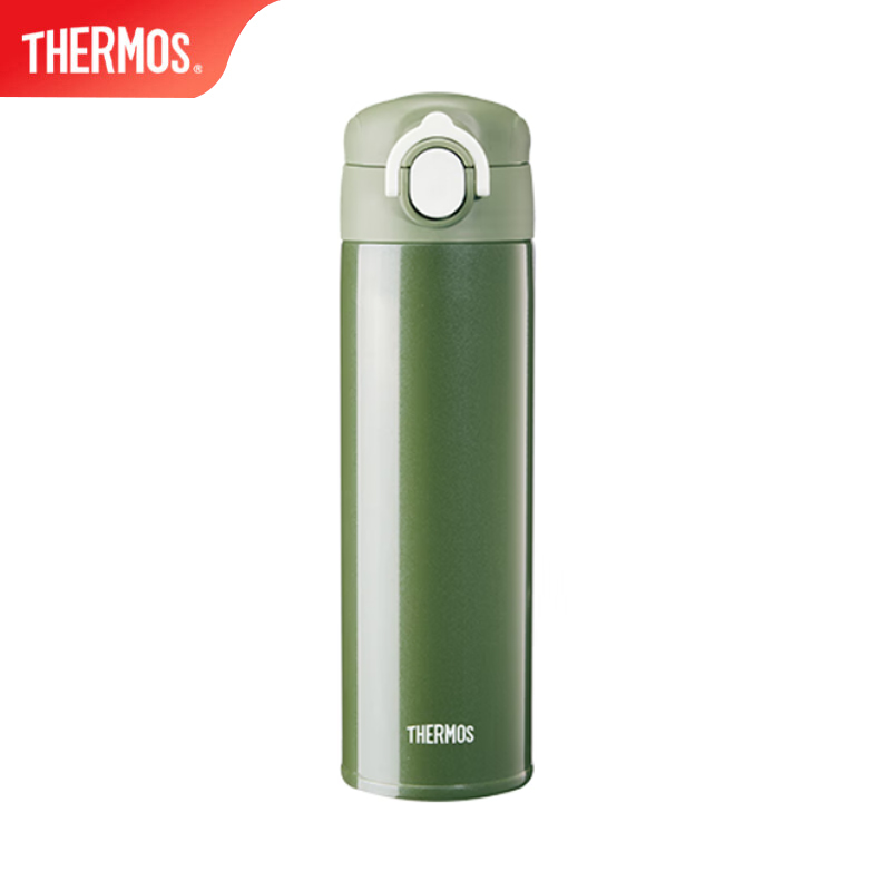 膳魔师（THERMOS） TCOI-500S DG光波系列不锈钢保温杯水杯 植物绿 500ml