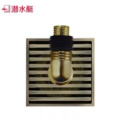 潜水艇(Submarine) 地漏洗衣机地漏套装 仿古拉丝面 50/75 QLTK50-10X（个）