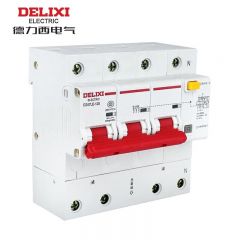 德力西电气 漏电保护断路器 DZ47LE-125 3P+N li(D) 100A 300mA （个）