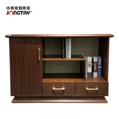 中泰（jongtay） J-YC-C12新中式禅意茶水柜会议室办公室客厅茶水柜储物柜资料柜1200W×400D×800H