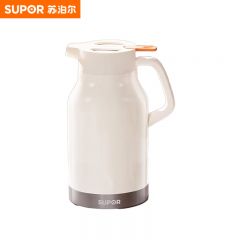 苏泊尔（SUPOR） KCV20BF50 超强锁温保温壶2L 家用大容量热水壶办公会议室 奶油白