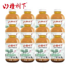 冠芳 草本植物饮料家庭聚会聚餐饮料解腻饮品0蔗糖0脂肪 山楂荷叶芦根500ml*12瓶