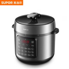 苏泊尔（SUPOR） SY-80YC17电压力锅 24小时预约双层蒸屉 8L大容量 ZMD安心系列