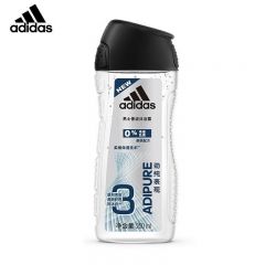 阿迪达斯（Adidas） 劲纯男士香波沐浴露250ml 温和配方滋润肌肤