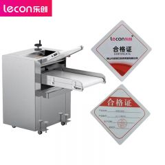 乐创（lecon） 压面机商用 900kg/h自动擀面皮机 201不锈钢压面辊 LC-J-YMZ500