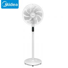 美的（Midea） FS40-18AR落地扇遥控台式电风扇摇头 轻音 家用变频台扇 白色