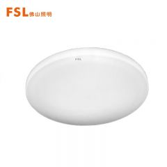 佛山照明（FSL）吸顶灯φ450 220V36W 57K芯意系列全白超薄款5*1