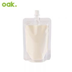 欧橡（OAK） 豆浆袋中药分装袋液体袋吸嘴袋果汁奶茶透明袋200ml*50只C1484