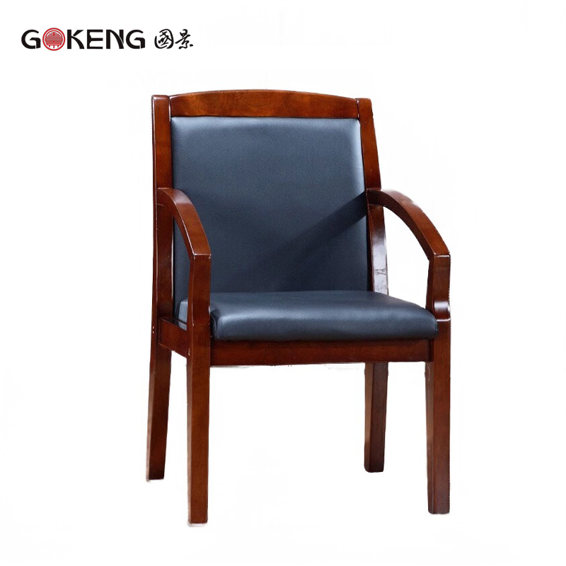 国景 办公椅 木质家具桌椅培训接单会议椅子  G-BGY14