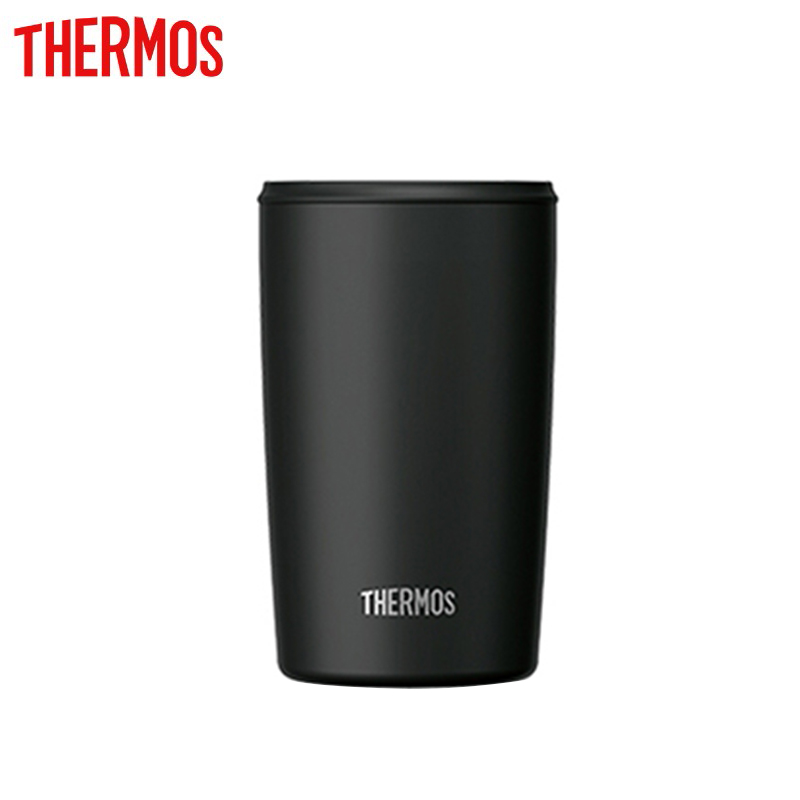 膳魔师（THERMOS） TCDP-400 BK保温杯415毫升咖啡杯男女士情侣学生简约便携水杯子