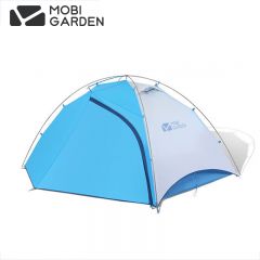 牧高笛（MOBIGARDEN）帐篷 户外徒步露营防雨铝杆超轻三季双人双层帐篷山翼双人/蓝色UL2 NX19561003