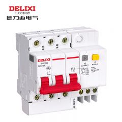 德力西电气 漏电保护断路器 DZ47sLE 3P C型10A 300mA（个）